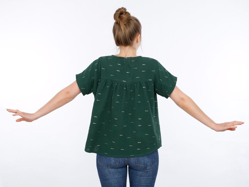 MADAME SUZY - Chemisier ample froncé XS-XXL image number 7