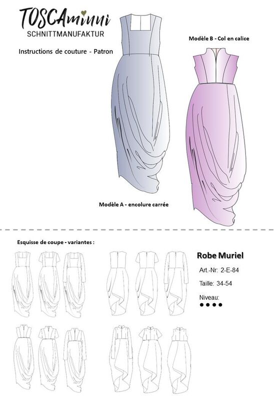 Robe Muriel T. 34-54 Patron image number 8