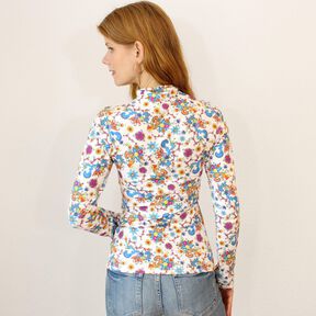 T-shirt/robe avec col montant poitrine 79-154 cm