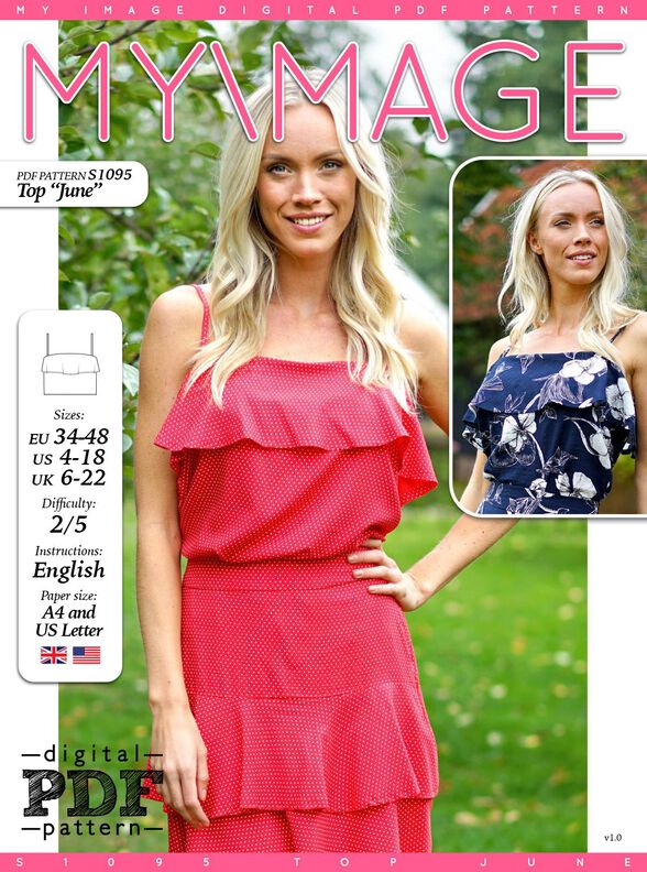 Top JUNE Patron de Couture  image number 2