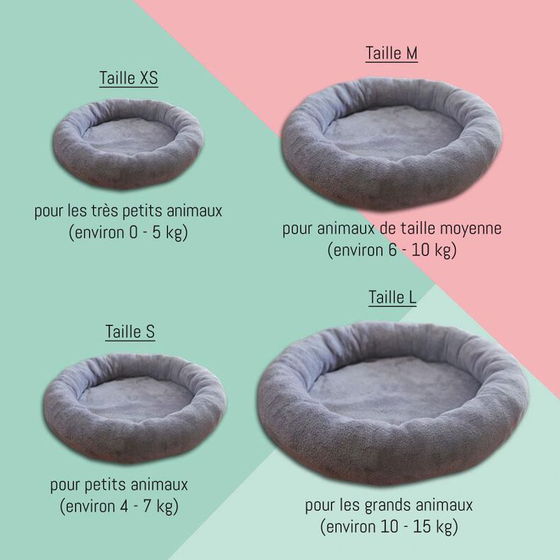 Lit pour chat/lit pour chien - Patron de couture image number 3