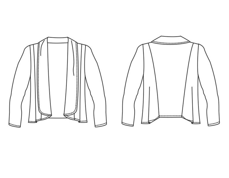 Veste PAULA Patron de Couture  image number 2