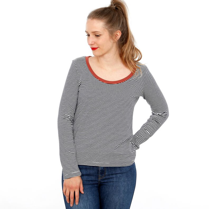 Madame ANICA - T-shirt basique  XS-XXL image number 9