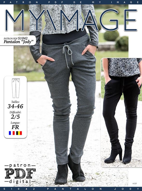 Pantalon JODY Patron de Couture image number 1
