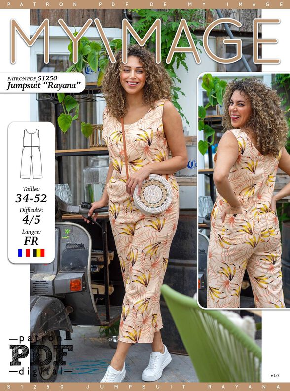 Jumpsuit Rayana Patron de Couture image number 2