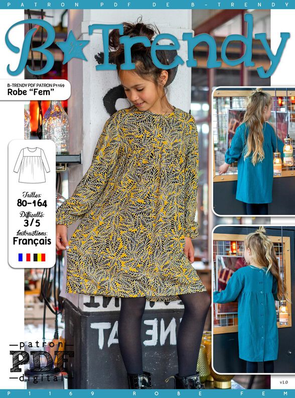 Robe Fem Patron de Couture image number 2