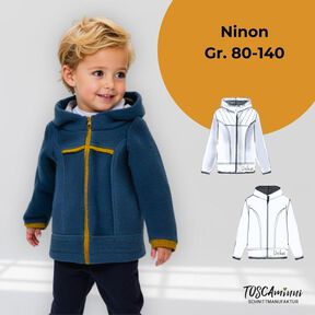 Patron Veste Nino unisexe pour enfants tailles 80-140 