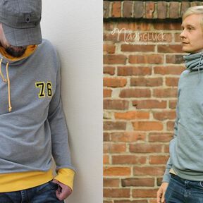Sweater avec col pour hommes