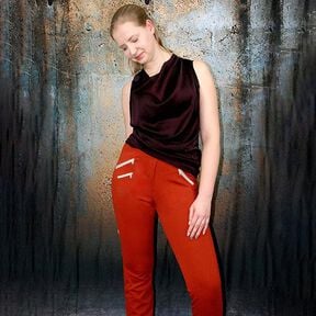 Pantalon GIANNA 34-54 A4+A0+fichier projecteur