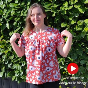 Shirt Leoni maxi tailles 34-54 patron de couture