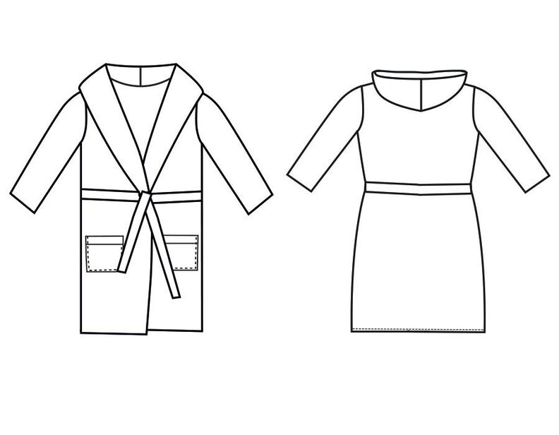 Peignoir Austin Patron de Couture image number 3