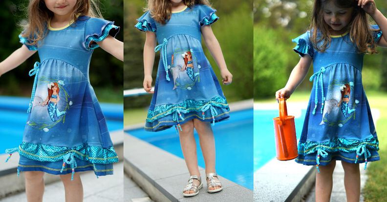 Principessa del giorno: Robe d'été pour les filles (92-158) image number 6
