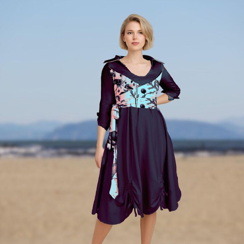 Patrons Robe Anastasia | robe portefeuille | robe A-ligne  image number 8