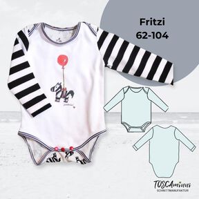 Patron Body bébé tailles 62-104 | Guide de couture débutant