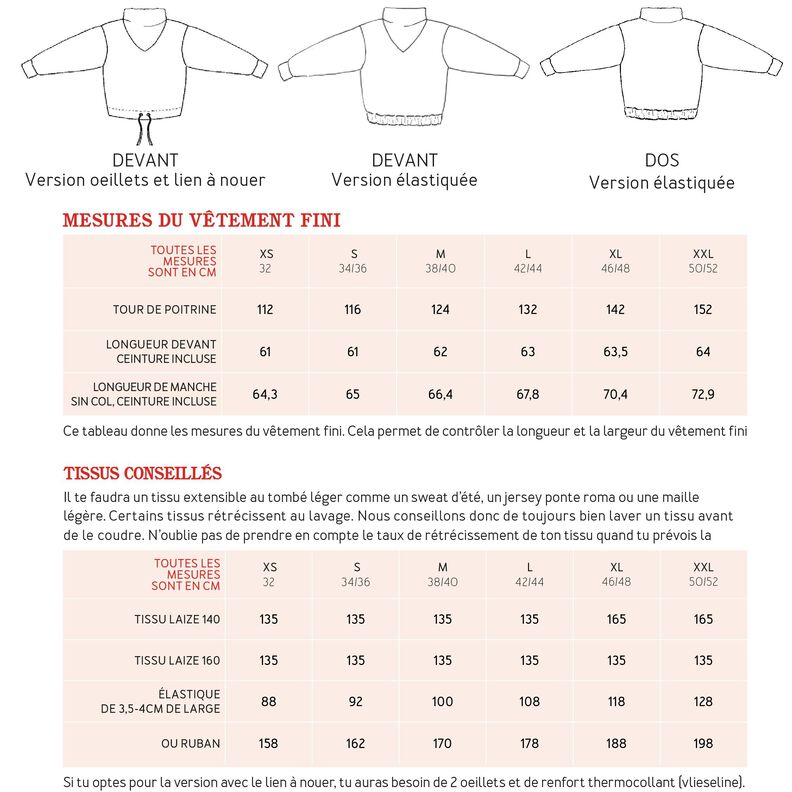 Madame VERA - sweat à col montant XS-XXL image number 10