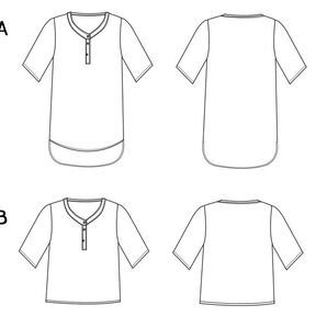 Blouse LIV Patron de Couture 