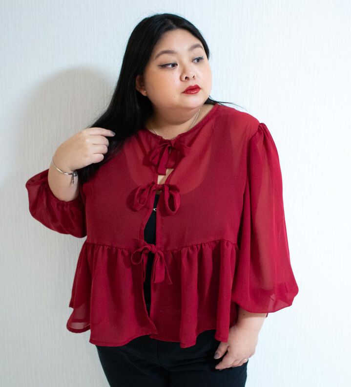 Blouse Nouée  T34-56 image number 5