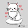  Chat miaou - fichier traceur thumbnail number 1