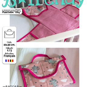 Plaid B&Eacute;B&Eacute; OLLY Patron de Couture