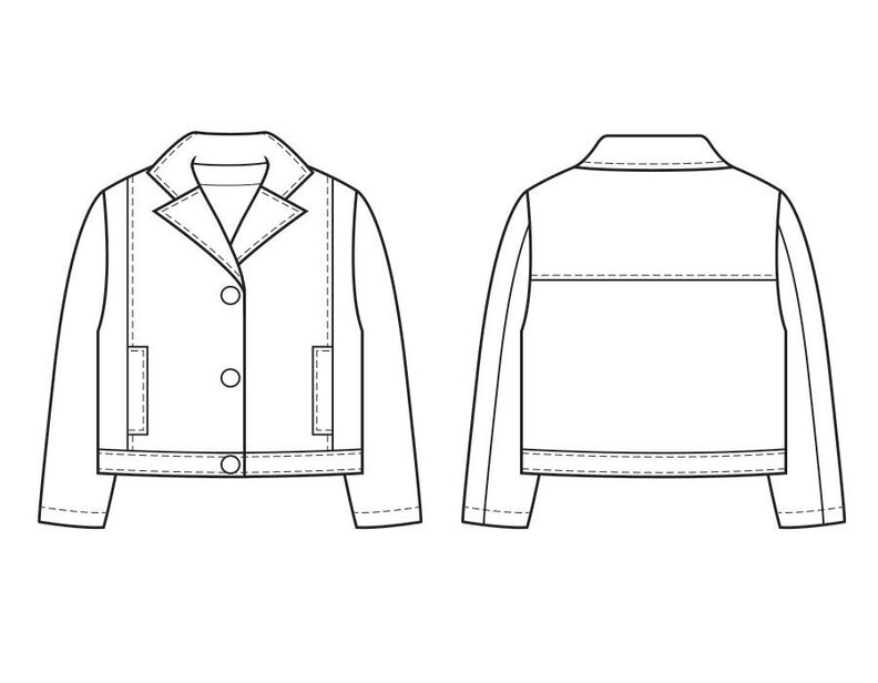 Veste Didem Patron de Couture image number 3