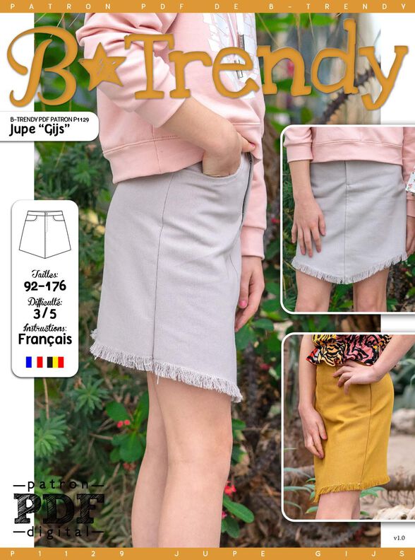 Jupe  "Gijs" Patron de Couture  image number 2