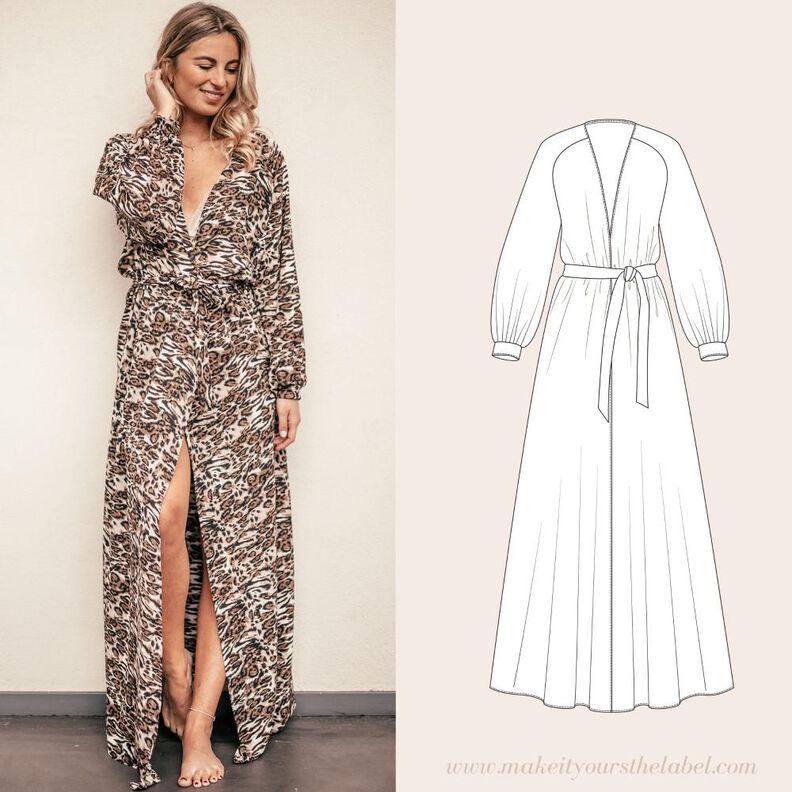 Robe de chambre / Robe  - T34-44 image number 1
