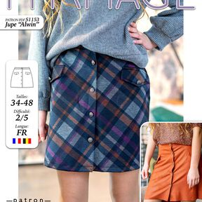 Jupe Alwin Patron de Couture 