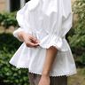 Patron de blouse cache-cœur femme avec col Claudine thumbnail number 4