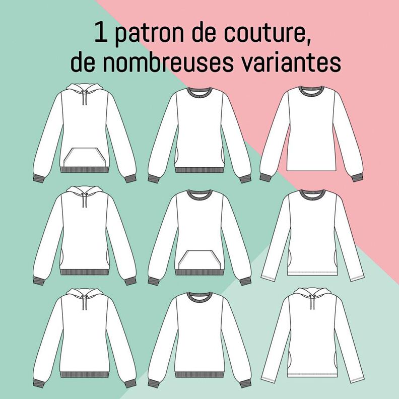 Pantalon de survêtement Laiska + sweat à capuche Nafia image number 10