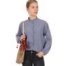 Madame LANA - elégante blouse à col volanté -  XS-XXL thumbnail number 1