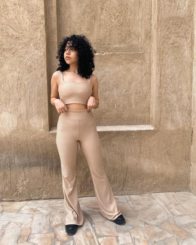 PANTALON FLARE T34-50 image number 2