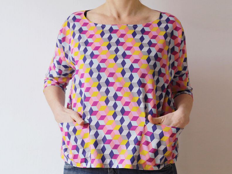 Madame AIKO - Blouse à manche 3/4  XXS-L image number 8