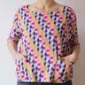 Madame AIKO - Blouse à manche 3/4  XXS-L thumbnail number 8