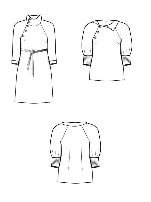 Robe ou Top Petite MARIANELLA 34-50 PDF A4, A0  image number 2
