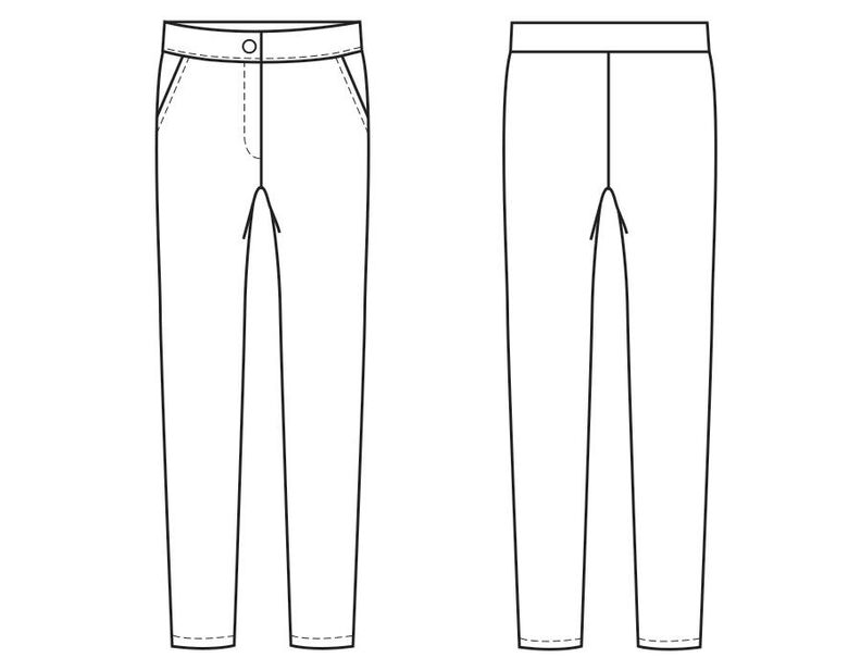 Pantalon "Ymee" Patron de Couture  image number 3