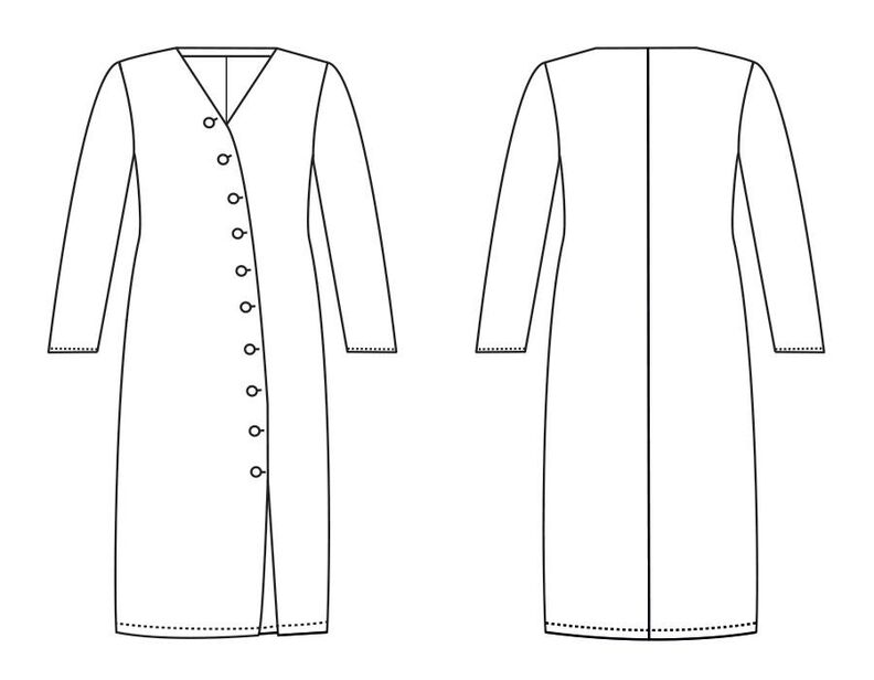 Robe Nadine Patron de Couture image number 2