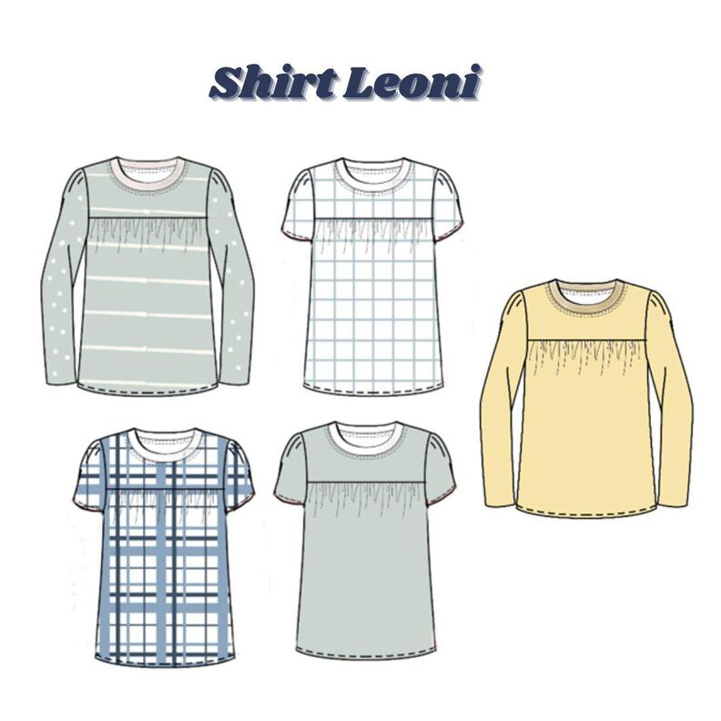Patron T-shirt pour enfants Leoni "minni" tailles 80-140 image number 4