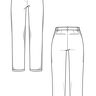Patron  pantalon chino, XS-XXXL, Patron pantalon thumbnail number 5