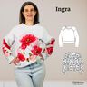 Patron femme : Chemise raglan Ingra | couture débutante thumbnail number 1