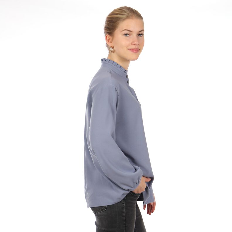Madame LANA - elégante blouse à col volanté - XS-XXL image number 5