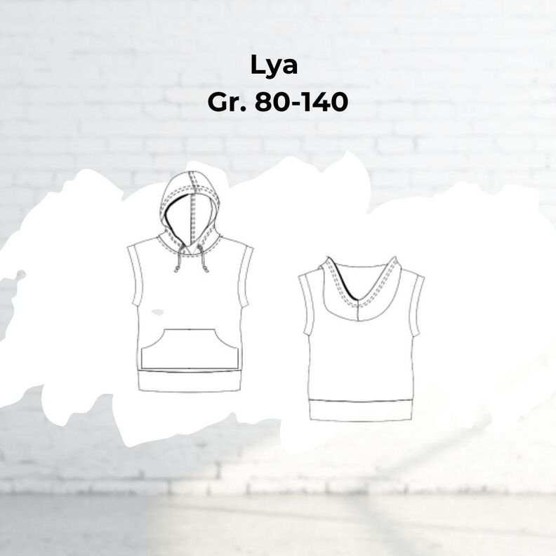 Sweater Lya "minni" Gr. 80-158 Patron image number 6