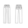Pantalon PRIA 34-54 A4+A0+fichier projecteur thumbnail number 7