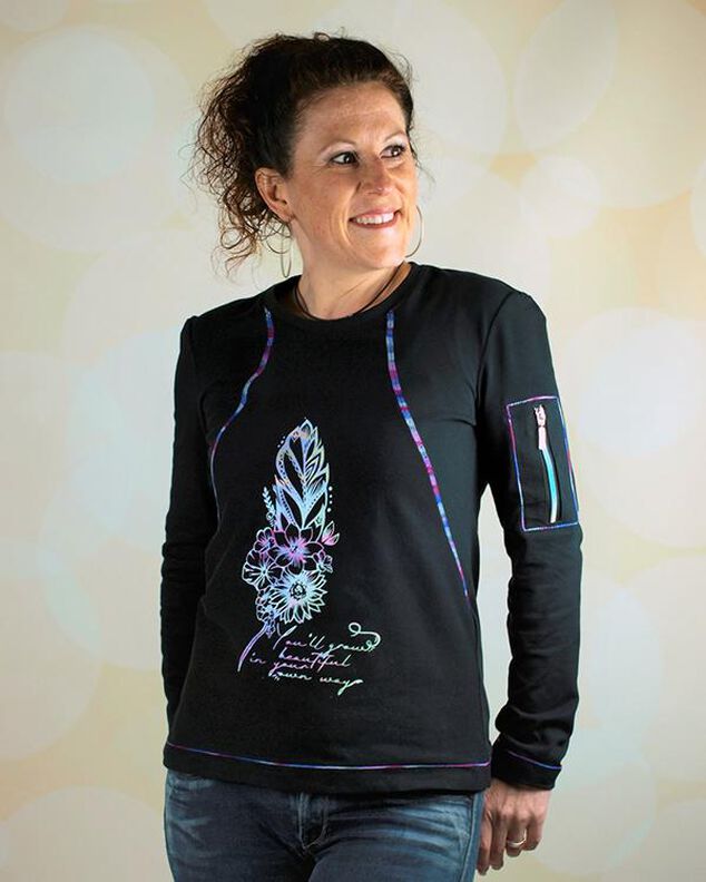 Sweat Petite CHRISTA 34-50 PDF A4, A0 image number 9
