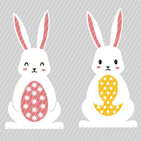 Oeuf de lapin de Pâques - fichier traceur