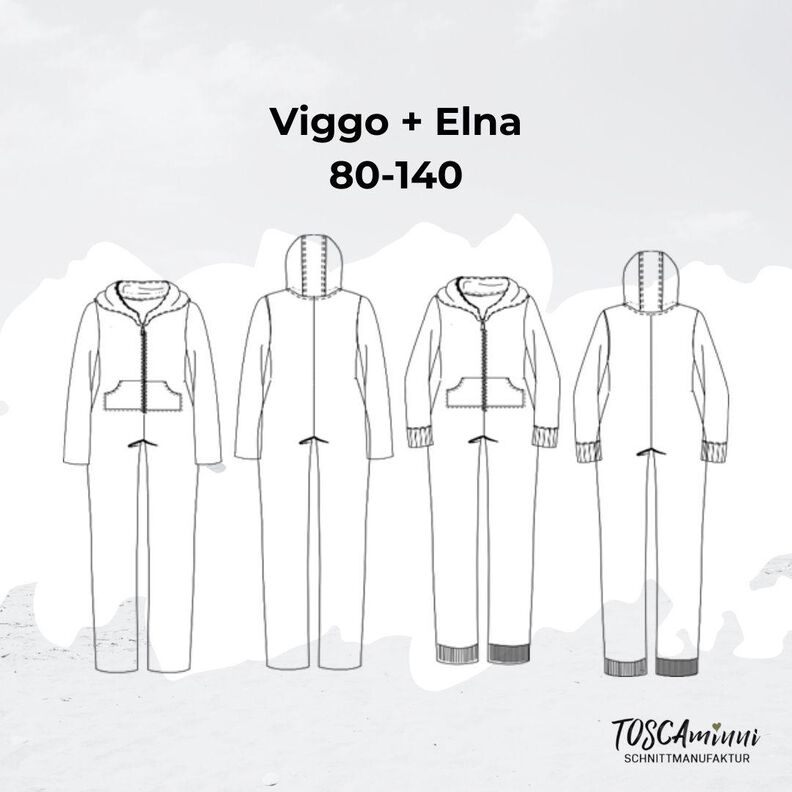 Jumpsuit Vigo+Elna Gr. 80-140 Patron image number 6