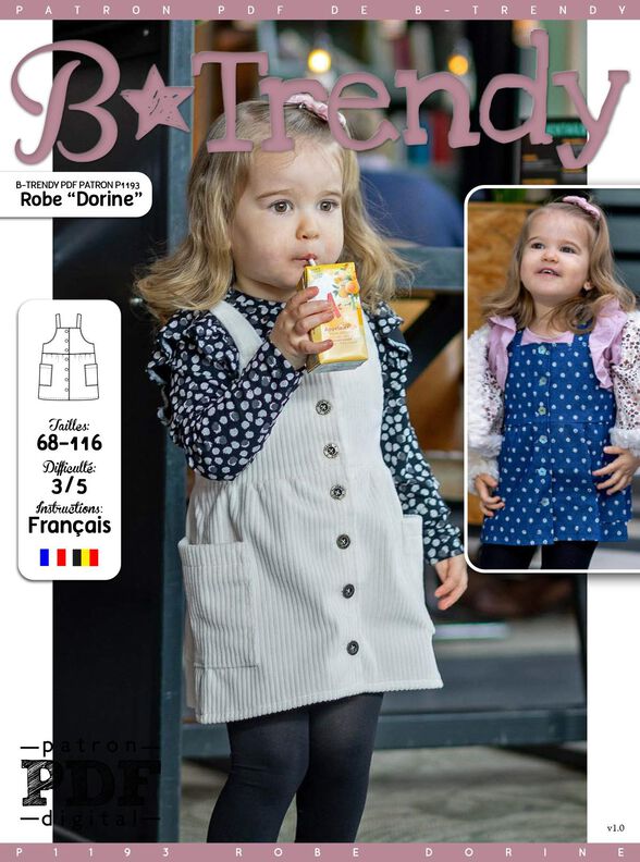 Robe Dorine Patron de Couture image number 2