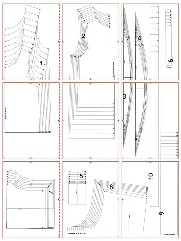 Top/shorts Faya Patron de Couture image number 4