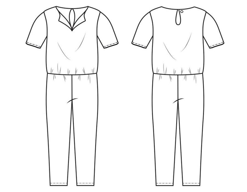 Jumpsuit Xanthe Patron de Couture image number 3