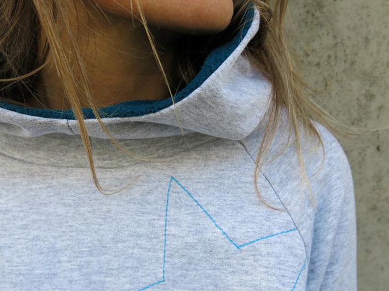 Madame TONI - Sweat à capuche XS-XL - couture image number 5