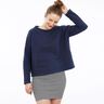 Madame ISA Pull avec col droit XS-XL thumbnail number 1